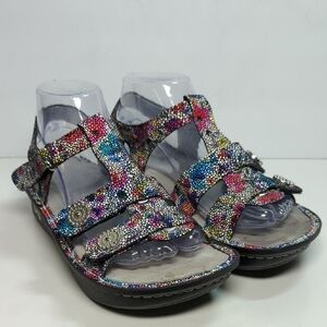 Alegria Kleo pebble Decorativ sandals womans size 8-8.5 EU 38